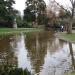 Victoria Park duck pond in Bath city