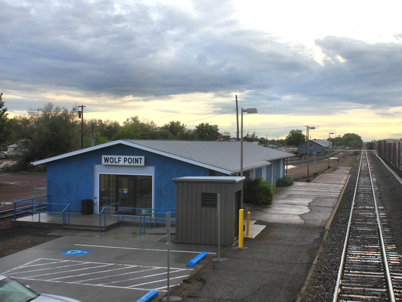 Wolf Point, MT, Amtrak Station - Wolf Point, Montana