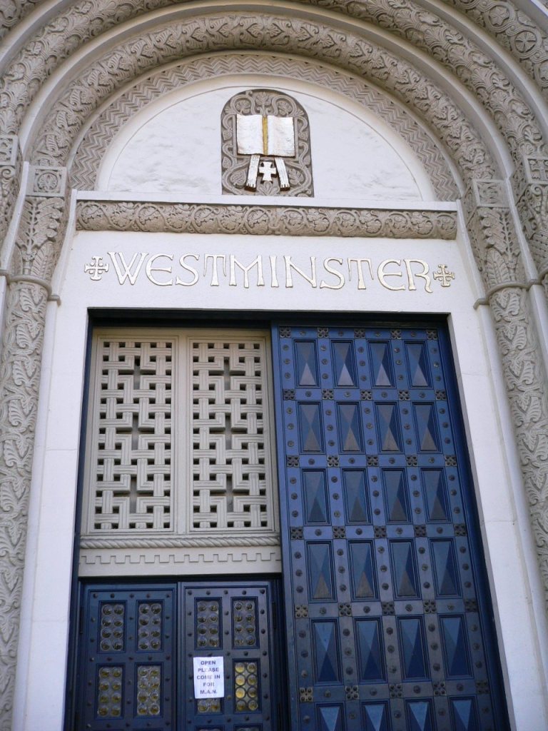 Westminster Presbyterian Church Sacramento, California historical