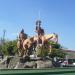 Escultura a Don Quijote y Sancho Panza