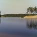 Пляж в городе Куровское