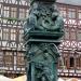 Fountain of Justice in Frankfurt am Main city