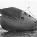 Обломки затонувшего авианосца «Граф Цеппелин» (1947)