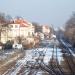 Praha-Dejvice train station (nadrazi) in Prague city