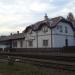 Praha-Ruzyne railway station in Prague city