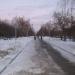 Аллея в городе Екатеринбург