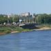 Смотровая площадка на набережной Днепра в городе Могилёв