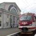 Железнодорожный вокзал станции Полтава-Киевская в городе Полтава