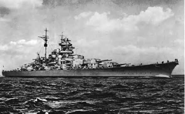German Battleship Bismarck (Wreck)