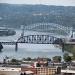 Ohio Connecting Railroad Bridge in Pittsburgh, Pennsylvania city