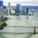 West End Bridge in Pittsburgh, Pennsylvania city