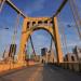 Andy Warhol Bridge in Pittsburgh, Pennsylvania city