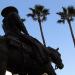 John Wayne Equestrian Statue in Los Angeles, California city