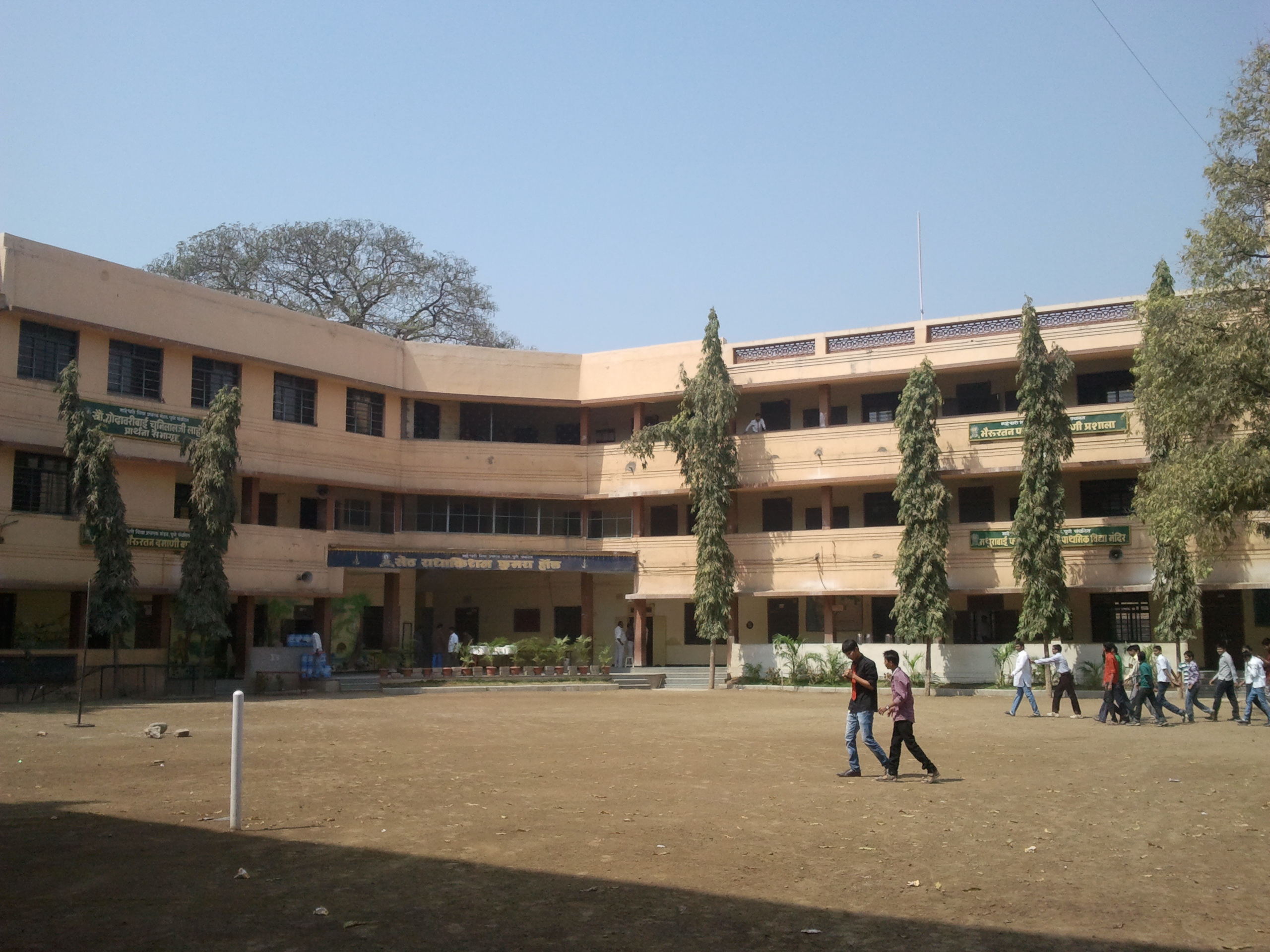 B.f. Damani High School - Solapur