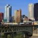 Liberty Bridge in Pittsburgh, Pennsylvania city