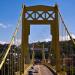 South Tenth Street Bridge in Pittsburgh, Pennsylvania city