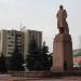 Демонтированный памятник В. И. Ленину в городе Коростень
