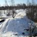Разрушенная плотина в городе Москва