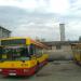 Bus Depot Redutowa in Warsaw city