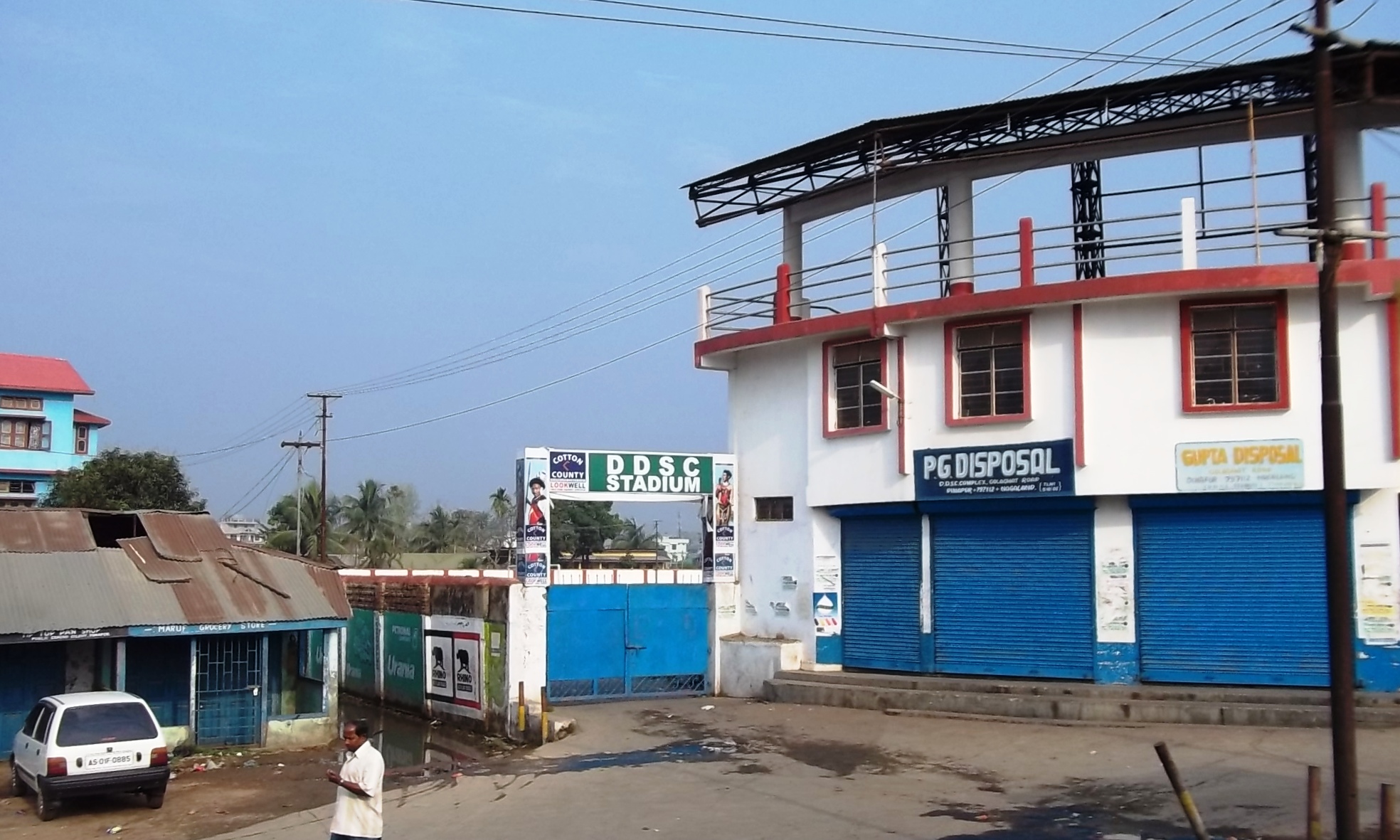 DDSC Stadium Dimapur Playground Pavilion Football Soccer Stadium ddsc-stadium-dimapur-playground-pavilion-football-soccer-stadium