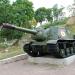 Площадка с военной техникой в городе Коростень