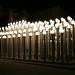 Urban Light in Los Angeles, California city