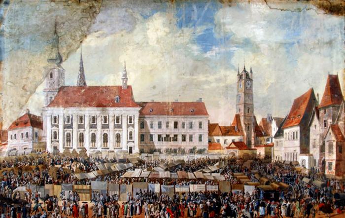 File:Sibiu (Hermannstadt, Nagyszeben) - Large Square (Piața Mare, Großer  Ring).jpg - Wikimedia Commons
