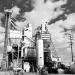 Hollywood Cemex Cement Plant in Los Angeles, California city