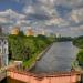 Шлюз № 9 канала им. Москвы в городе Москва