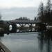 Руины Большого каменного моста в городе Гатчина