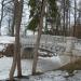 Пешеходный мост в городе Гатчина