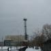Демонтированная осветительная вышка стадиона в городе Екатеринбург