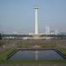 View of Monas From Gambir Station in Jakarta city