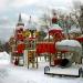 Детская площадка, оформленная в стиле Московского Кремля в городе Москва