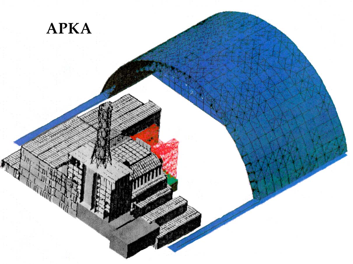 new safe confinement size