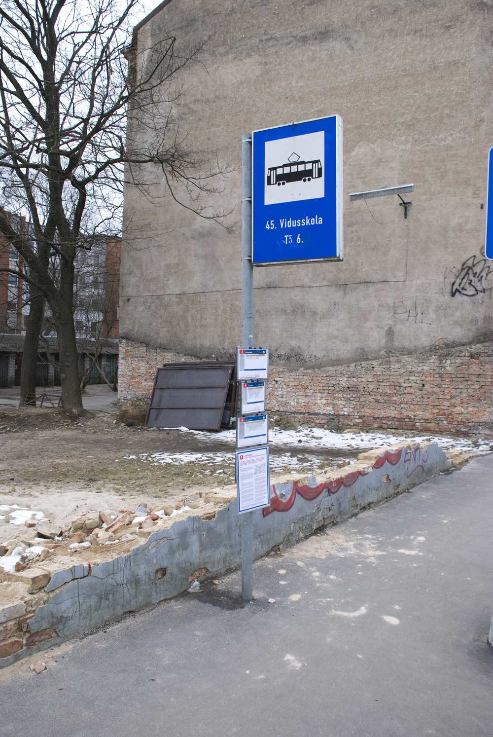 Tram stop