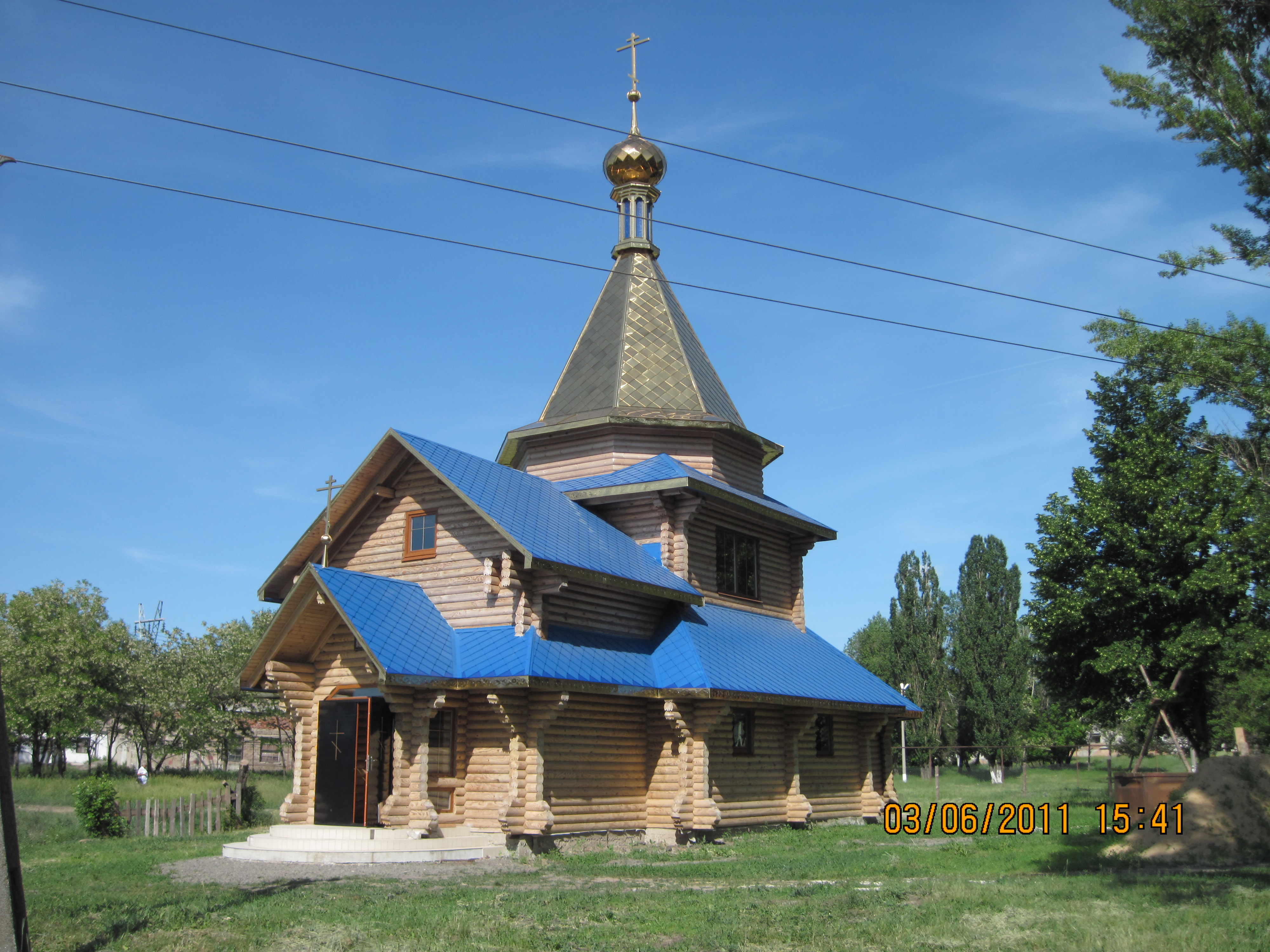 Деревянная Церковь Луганск