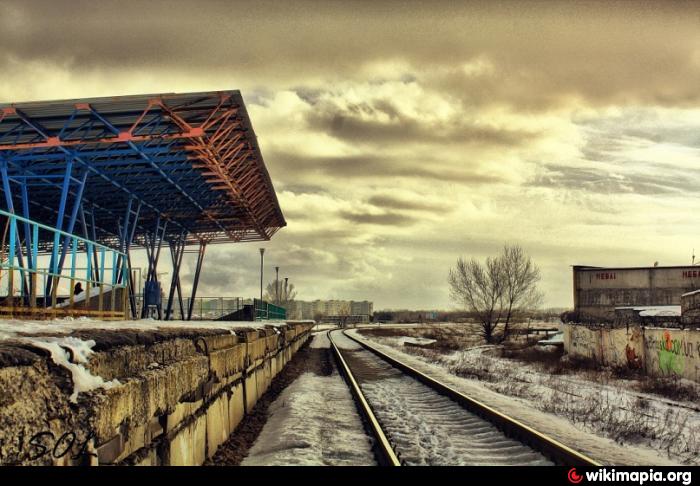 Railway station Energodar - Enerhodar