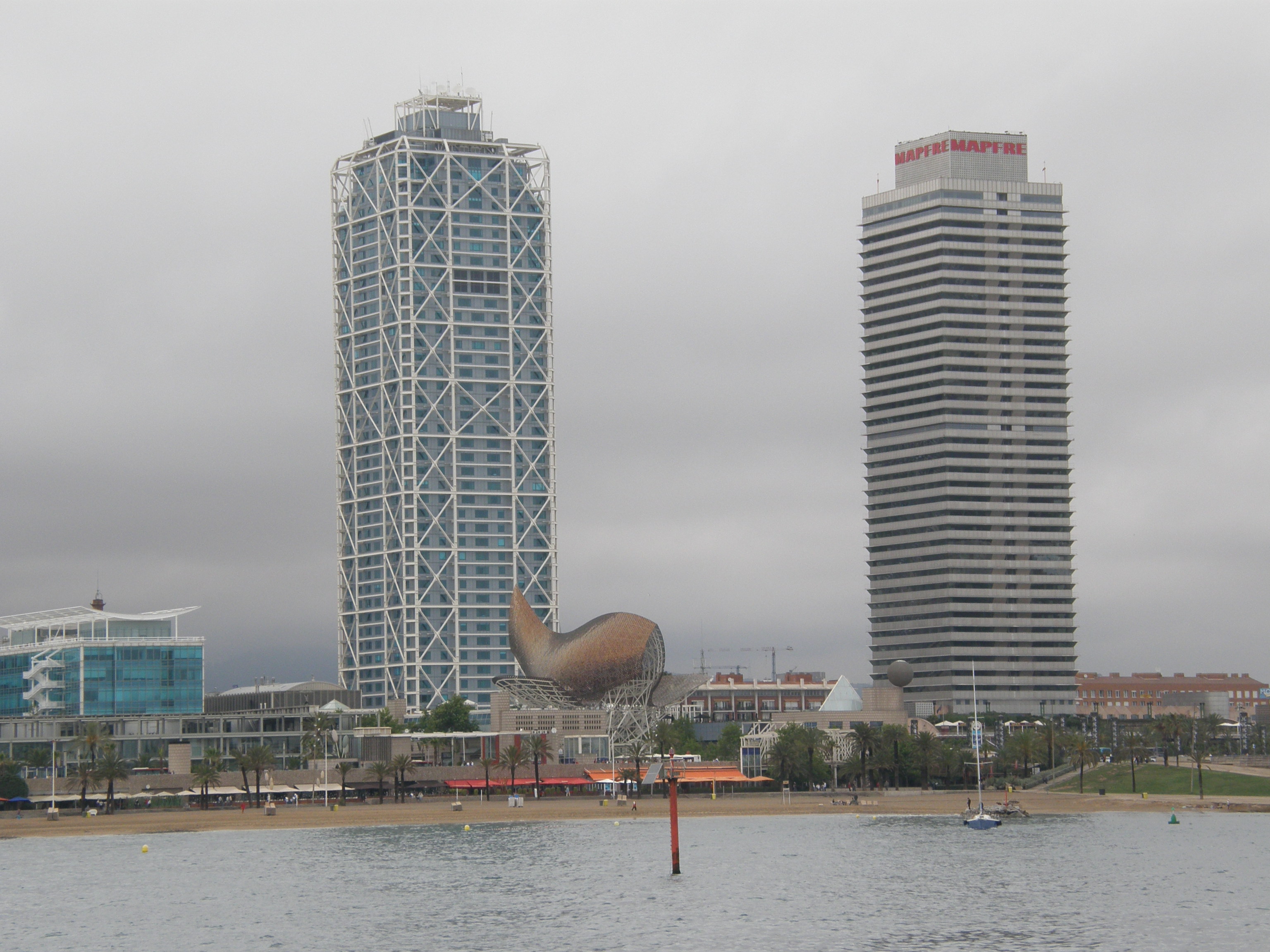 Torre Mapfre - Barcelona | centro de la ciudad, rascacielos, sitio