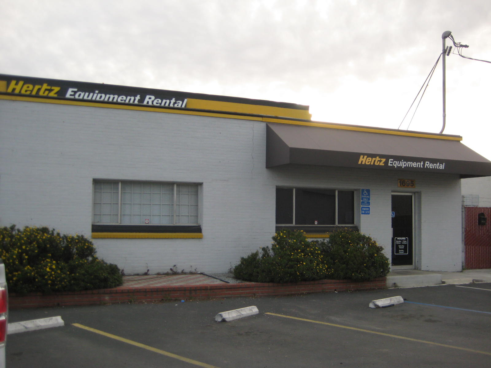 Hertz Equipment Rental San Jose, California