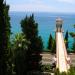Пешеходная эстакада к лифту (ru) in Gagra city