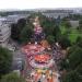 Cathays Park in Cardiff city