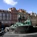 Jan Hus Monument in Prague city