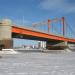 Кузнечевский мост в городе Архангельск