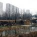 Насыпная дамба через реку Городню в городе Москва
