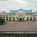 Железнодорожный вокзал станции Исилькуль в городе Исилькуль