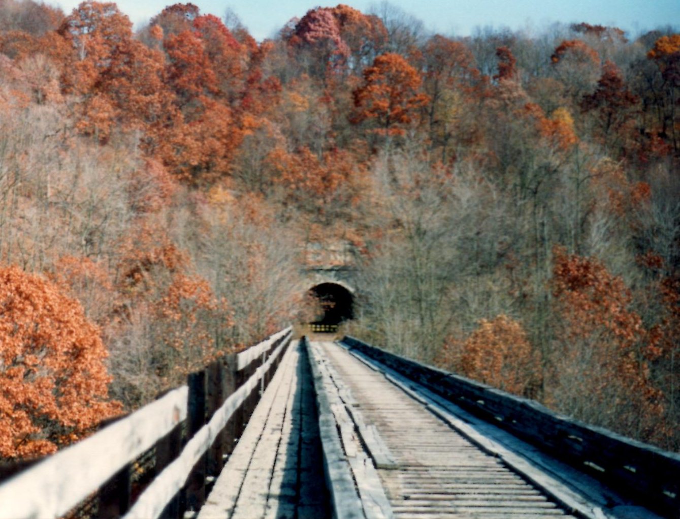 Great Allegheny Passage - Pinkerton Low Bridge