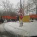 Железнодорожный переезд через внутрипортовый подъездной путь в городе Москва