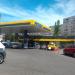 Petrom Gas Station in Bucharest city