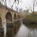 The Stone Arch Bridge in Minneapolis, Minnesota city